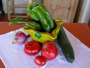 Gazpacho : les ingrédients