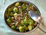 Choux de Bruxelles à la paysanne
