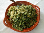 Epinards à la quinoa