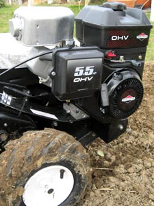 Moteur 4T sur un motoculteur