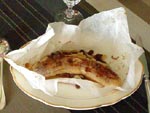 Bananes en papillotes