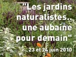 Les jardins naturalistes... une aubaine pour demain