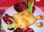 Feuilleté poireau et noix de St Jacques