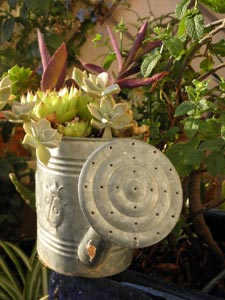 L'art de la r�cup' au jardin
