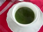 Soupe aux pousses d�ortie