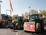 Manifestation d'agriculteurs