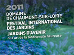 Affiche festival international des jardins de Chaumont sur Loire