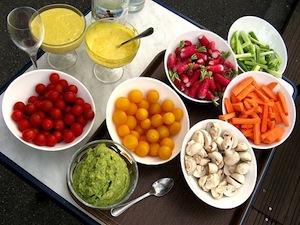Trempette de crudités