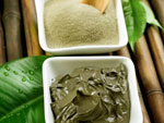 Argile en poudre et en cr�me