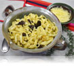 Tagliatelles aux champignons et au safran