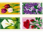 Timbres : en f�vrier, la Poste parle le langage des fleurs