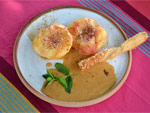 P�ches flamb�es