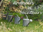 Arrosoirs et s�cateurs