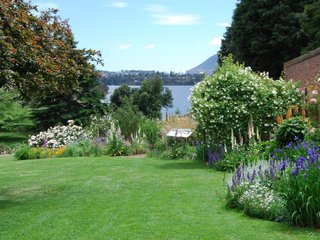 Pelouse ornementale et mixed-border