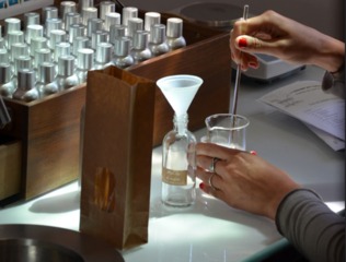 Création d'un parfum