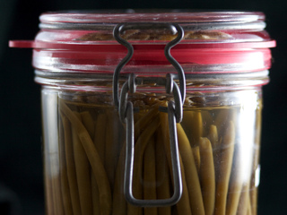 Haricots verts en conserve