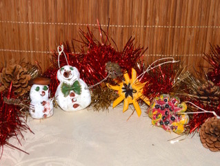 Décorations de Noël en pâte à sel à réaliser avec les enfants Décorations de Noël en pâte à sel