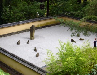 Jardin zen : un jardin à contempler