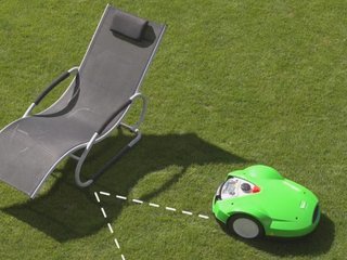 Robot tondeuse : contournement d'obstacles