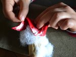 Sujet de Noël en maïs