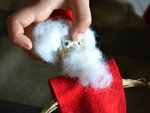Sujet de Noël en maïs