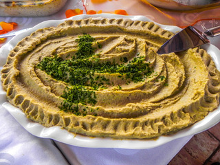 Houmous (purée de pois chiches et sésame)