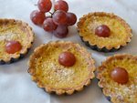 Tartelettes au jus de raisin