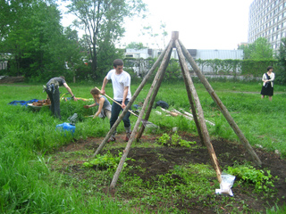 Jardin partagé urbain