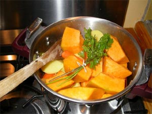 mettre le tout dans la cocotte