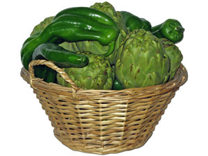 Panier de légumes de saison