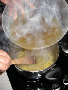ajout du bouillon
