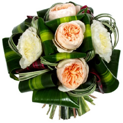 bouquet de roses anglaises