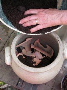 Drainage du pot