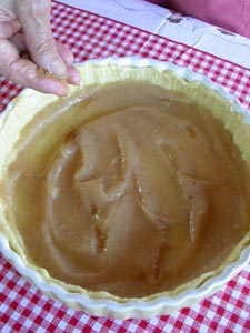 saupoudrer de sucre vanillé