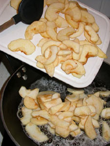 Cuisson des pommes