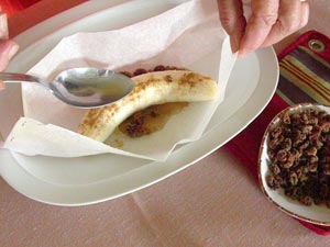 Dépose des ingrédients