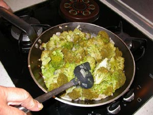 Ingrédients du gratin de brocolis