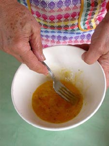 Ingrédients du gratin de brocolis