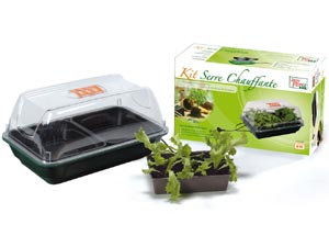 Mini serre chauffante
