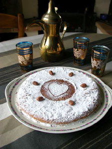 Ingrédients du gâteau moelleux aux noisettes et à la carotte