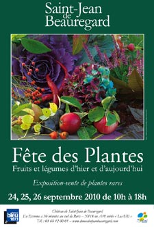 Fête des plantes, fruits et légumes d'hier et d'aujourd'hui - Saint Jean de Beauregard