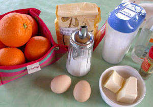 Salade d'oranges : ingrédients