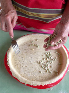 Piquer la pâte