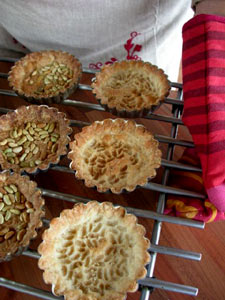 démoulage des tartelettes