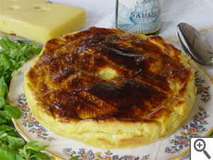 Tourte de pommes de terre «Bernadette» aux 2 fromages