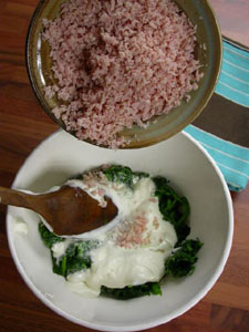 Ajout du jambon