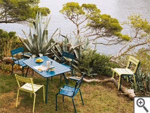 Mobilier de jardin Fermob - collection Luxembourg