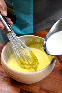 Gratin de nectarines : ingrédients