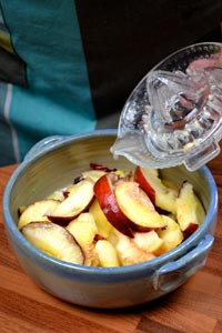 Gratin de nectarines : ingrédients
