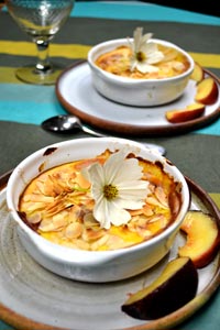 Gratin de nectarines : ingrédients